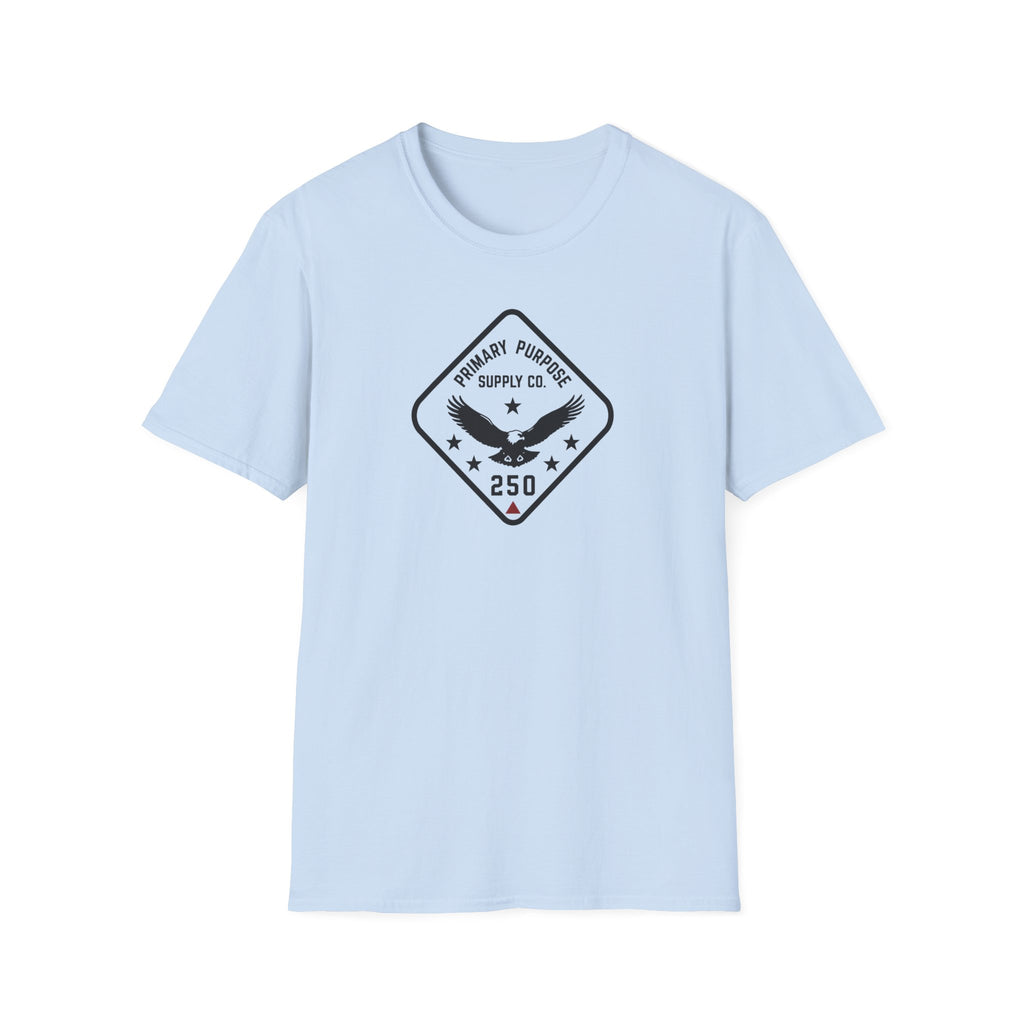 Vintage Eagle Badge T‑Shirt – "Primary Purpose Supply Co. 250"