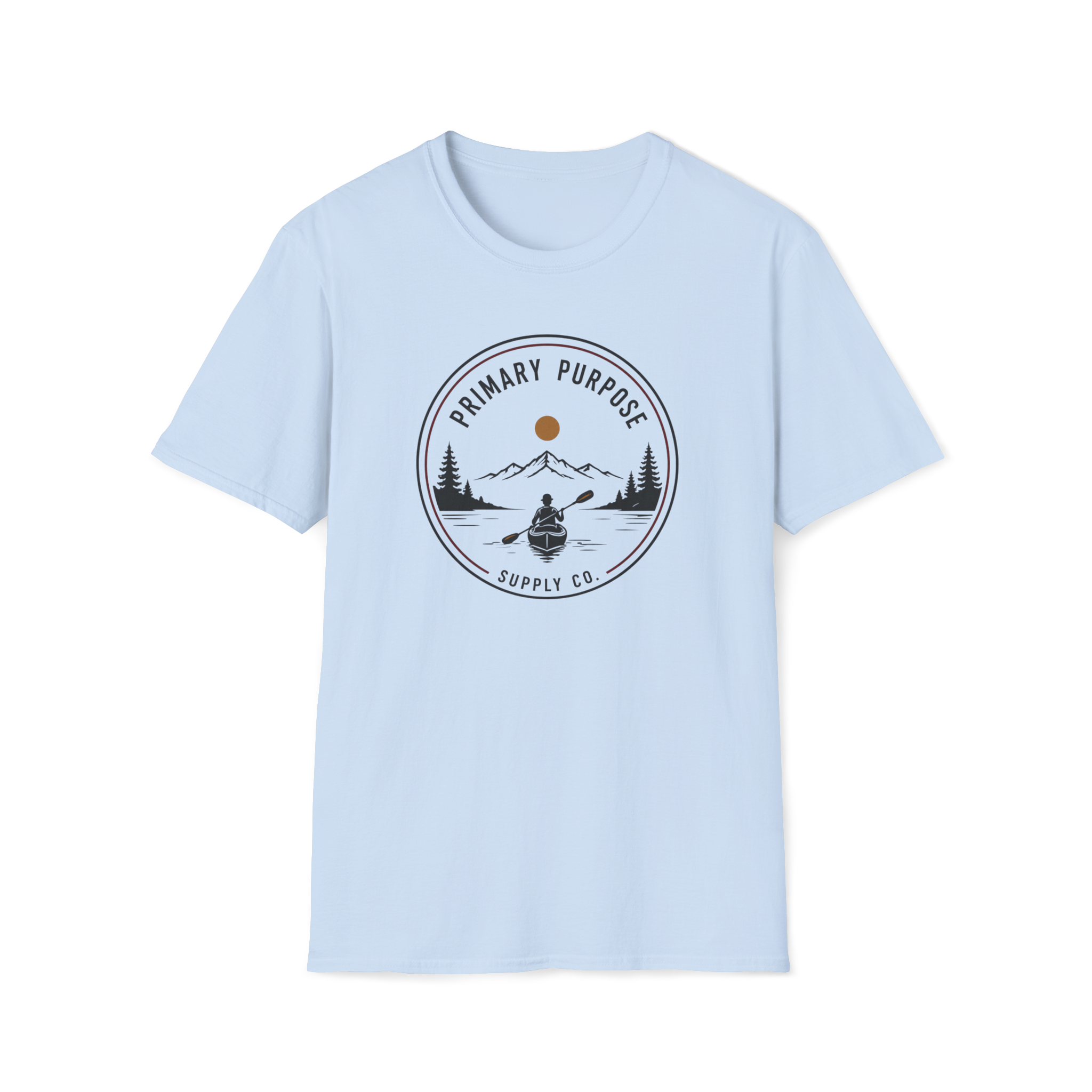 Kayaking Primary Purpose Supply Co. T-Shirt